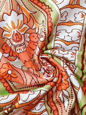 Breezaya™ Vestido Camiseta com Estampa Completa para Verão, Vestido Longo para Férias e Praia, Roupas Femininas