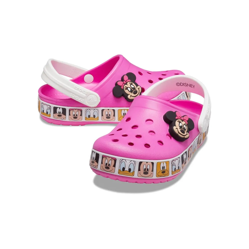 Sandália Fun Lab Minnie Band Clog Infanto Juvenil