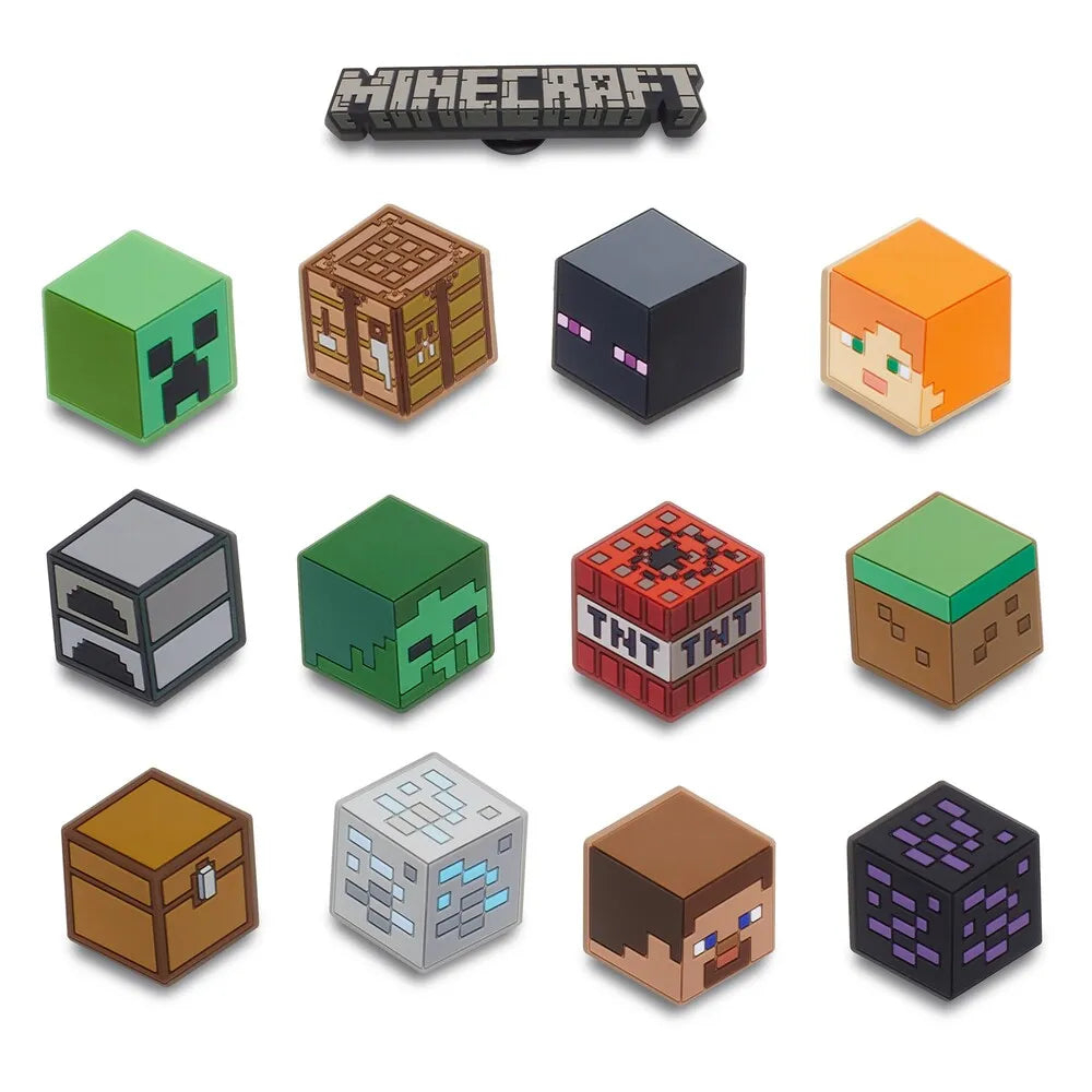 Jibbitz™ Minecraft Pack com 13 Peças